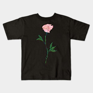 Pink Rose Kids T-Shirt